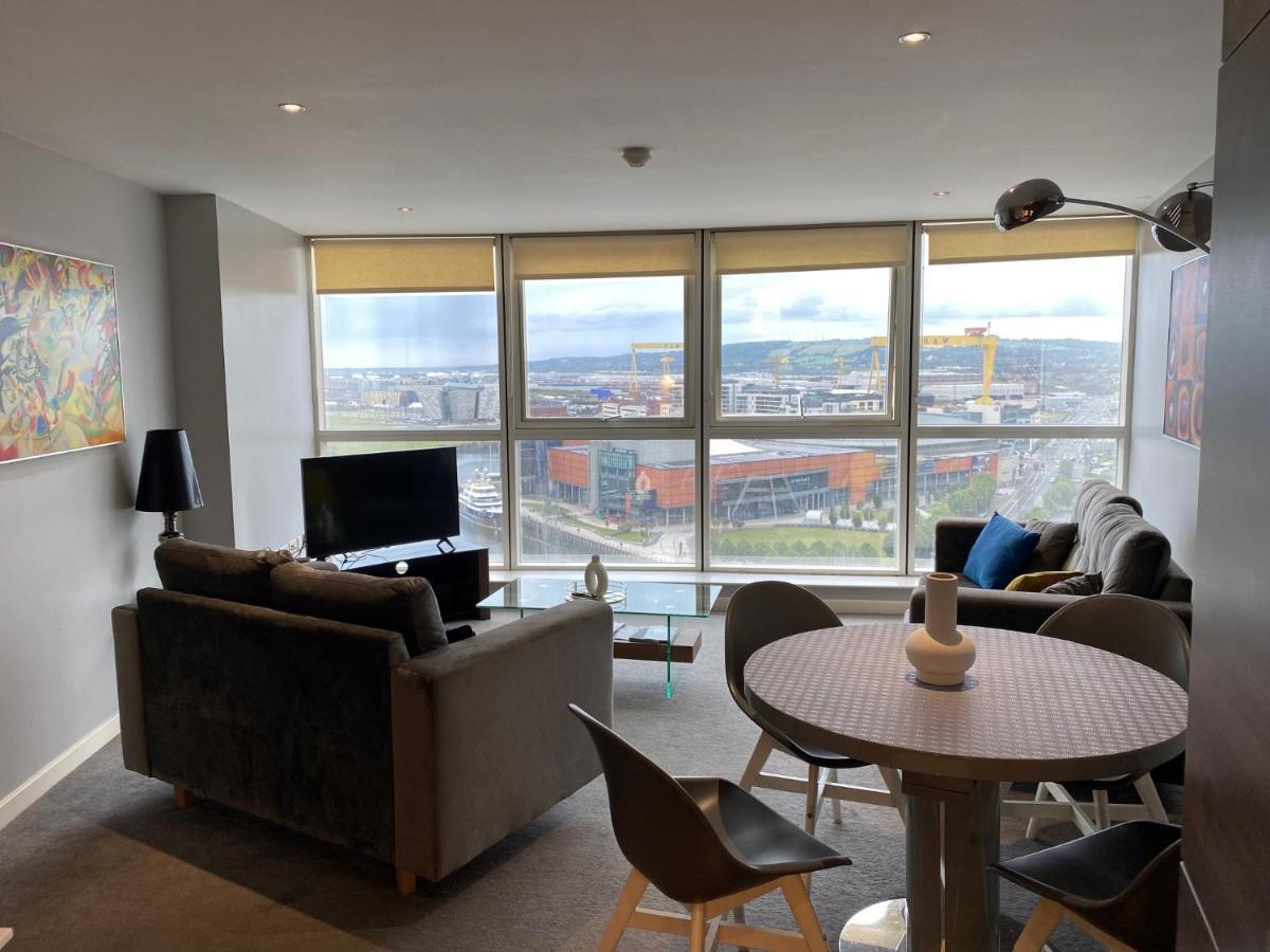 Titanic And Sea View Belfast 2 Bedroom Apartment City Centre Eksteriør bilde