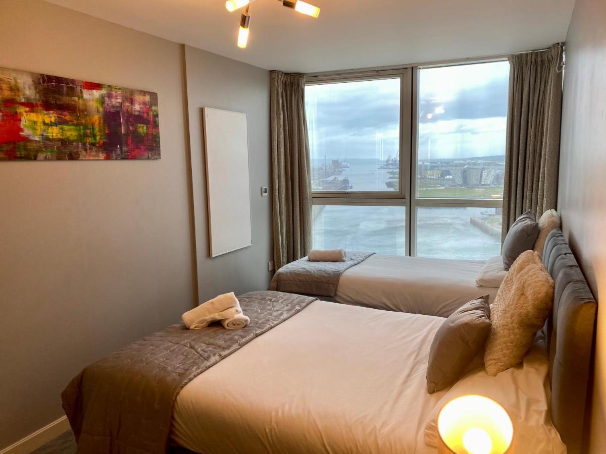 Titanic And Sea View Belfast 2 Bedroom Apartment City Centre Eksteriør bilde