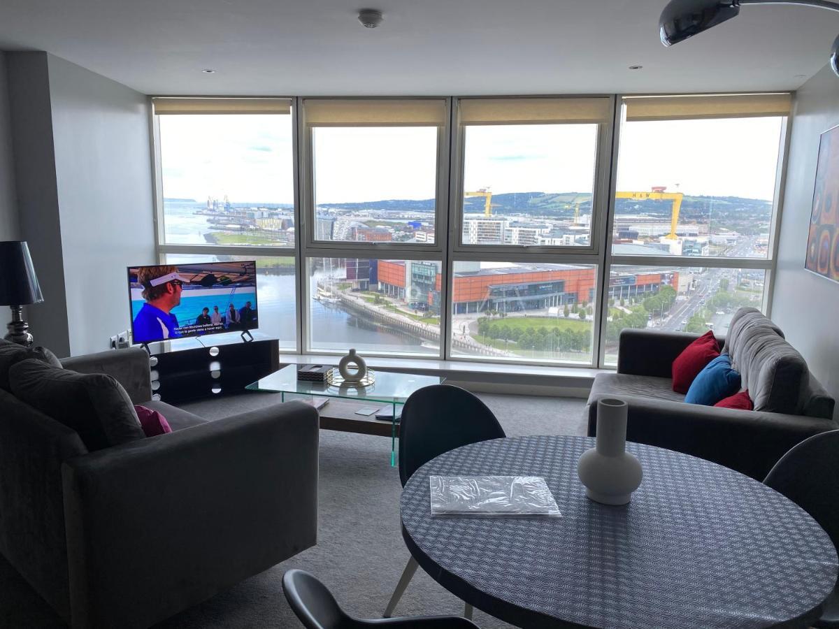 Titanic And Sea View Belfast 2 Bedroom Apartment City Centre Eksteriør bilde